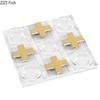 Transparent Acrylic Tic-Tac-Toe Game Chessboard Geometric Artwork Ornaments Desk Decoration Chess Pieces Casual Chess Games