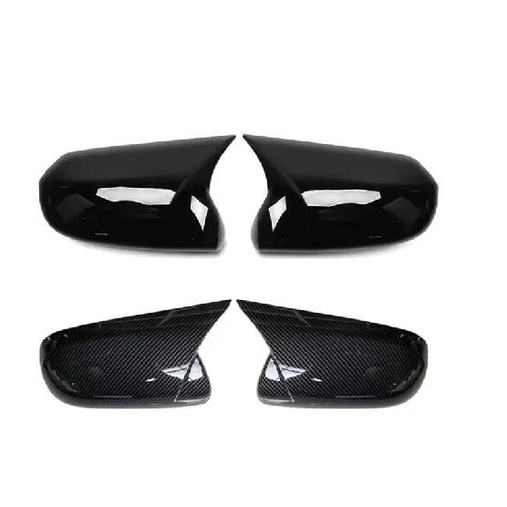 Rearview Side Mirror Cover Fit For Toyota Prius XW50 2016-  Carbon Fiber Wing Cap Car Exterior Door Rear View Case Trim