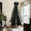 Extra Large Christmas Velvet Bow 6.6 Ft Seasonal Decorations Big Tree Topper Bow Rustic Christmas Decor For Home Wall Stairs