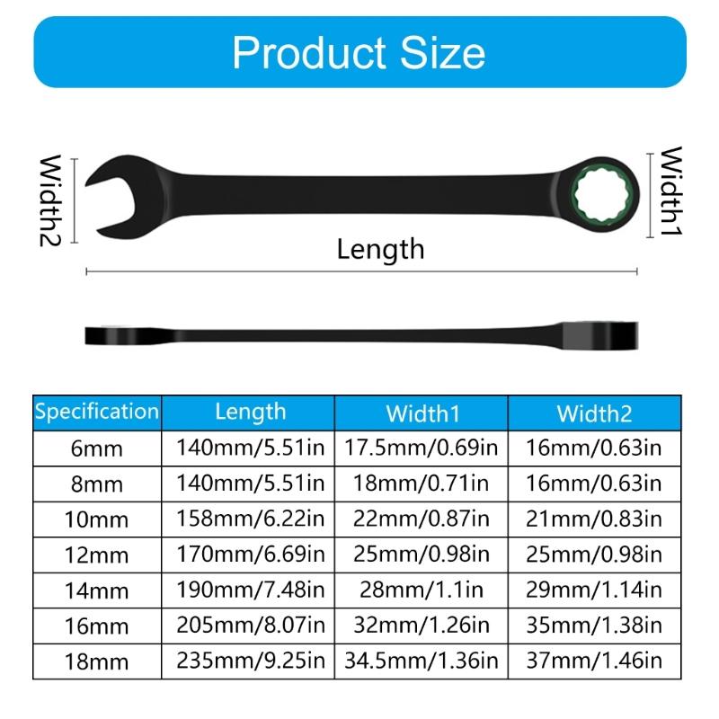High Leverages Long Ratchet Wrench Ideal for Mechanics and DIY Enthusiasts Needing Efficient Directional Switching