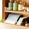 6 Pieces Acrylic Shelf Separators Shelf Organizers Dividers Clear and L Shape Design For Storage Cabinet And Display
