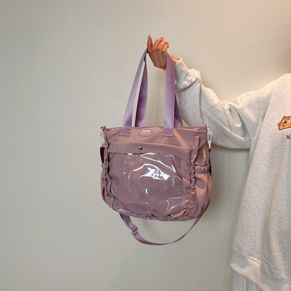 

Idol Merchandise Storage Transparent Itabag Cute Student Tote Bag Japanese Crossbody Itabag Daily фіолетовий