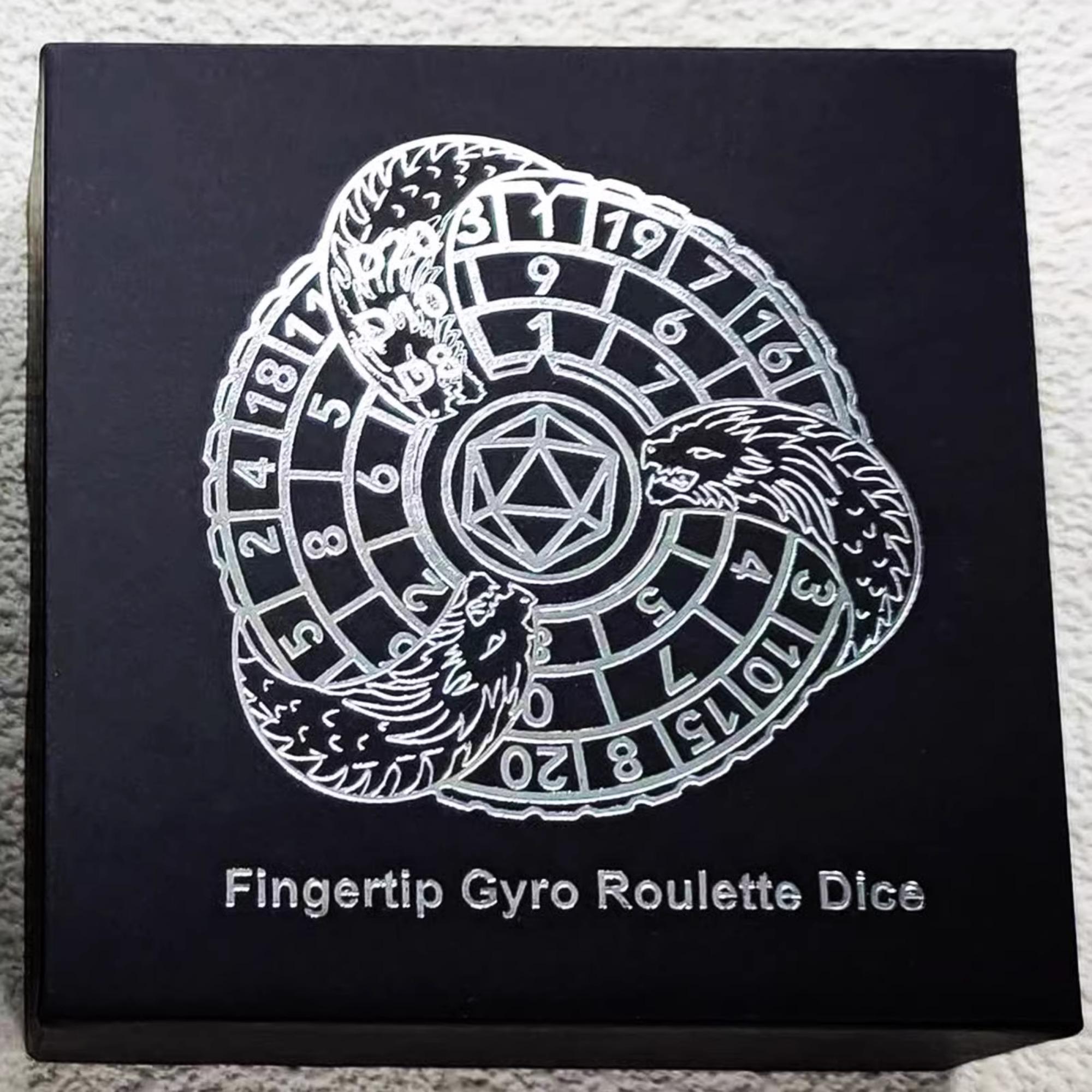 

Металлический 7-в-1 Гироскоп DND Dice Polyhedron Dungeons & Dragons COC Running Group Настольная игра TRPG Cthulhu