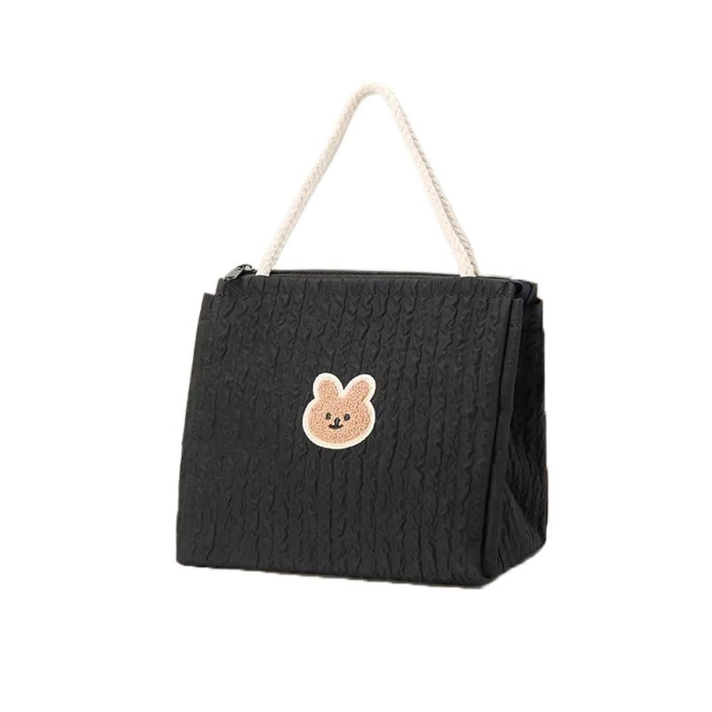 

Многофункциональная сумка для подгузников для коляски большой вместимости, сумка для подгузников на молнии, для мамы и малыша чёрный