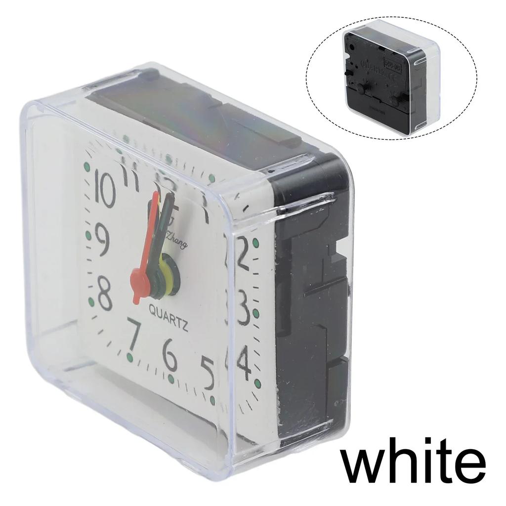 Silent Battery Operated Wake Up Vintage Quartz Bedroom Nightlight Design Analog Non Ticking Alarm Clock Bedside Decoration