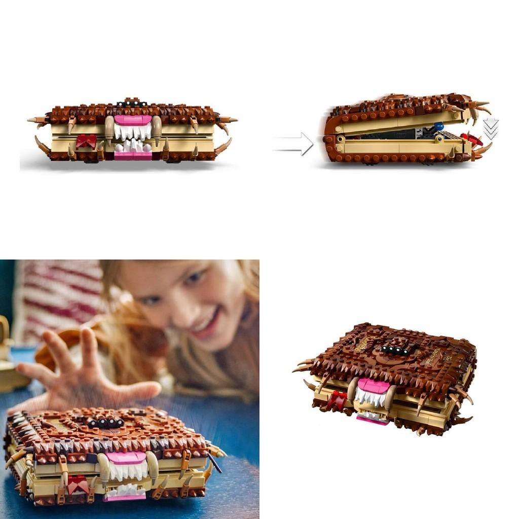 Harry The Potter Monster Book Of Monsters Building Block Model Diy Toys Creative