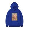 Lindsay Lohan Mugshot Print Hoodie Herren Damen Mode Trend Kapuzenpullover Trainingsanzug Unisex Fleece Langarm Kapuzenpullover