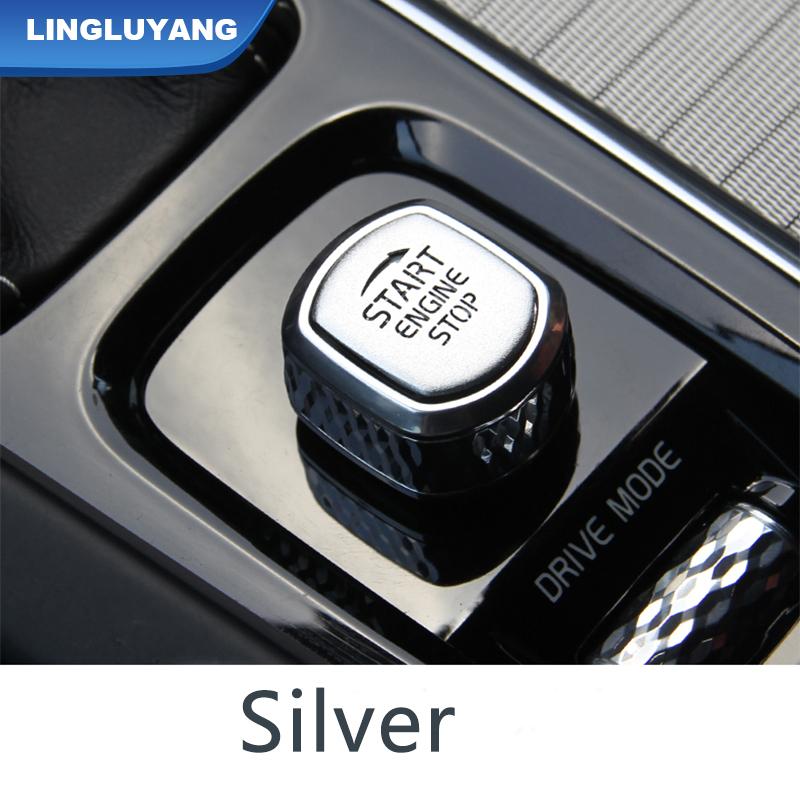 Autozubehör für Volvo XC60 XC90 S90 V90 V60 S60 Startknopf Parken Handbremse Patch dekorative Autoaufkleber Auto-Styling