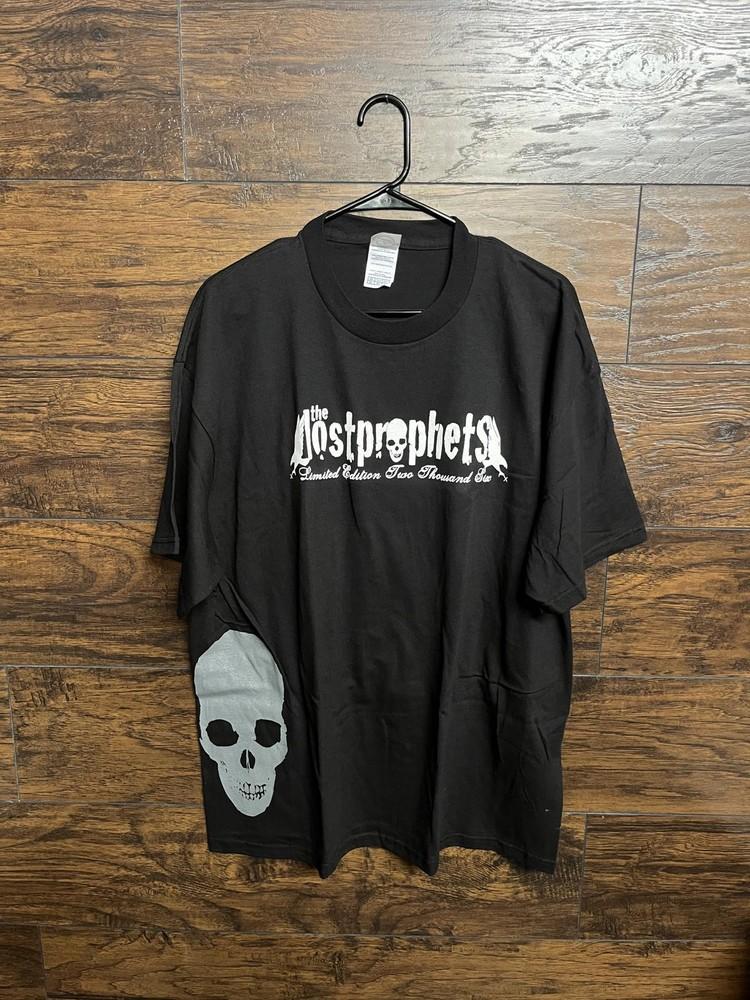 Футболка с логотипом группы The Lost Prophets - Футболка с логотипом тура Lostprophets 2006 XL Унисекс XL