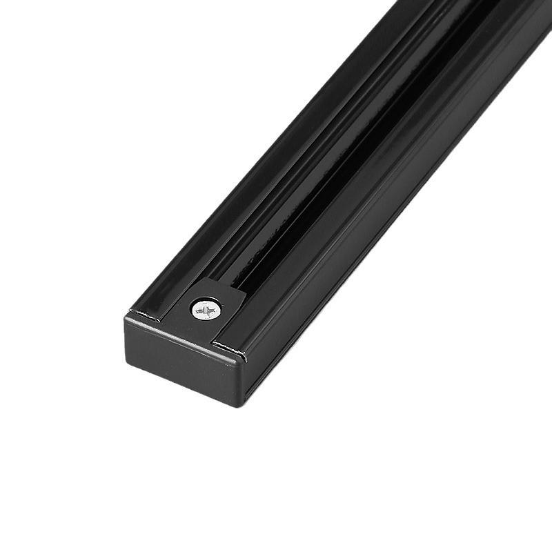 LED Spotlight Track Light Set with 1m & 0.5m Thickened Track and Connector Adapter