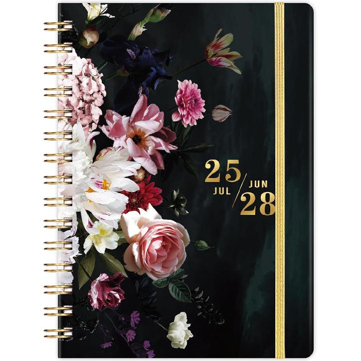 2025-2028 Monthly Planner/Calendar - 3 Year Monthly Planner 2025-2028, JUL. 2025 - JUN. 2028, 6.3" × 8.4", Monthly Calendar with Monthly Tab, Back