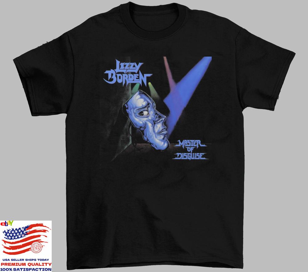 Master of Disguise Lizzy Borden Band T-Shirt  Unisex T-Shirt XL