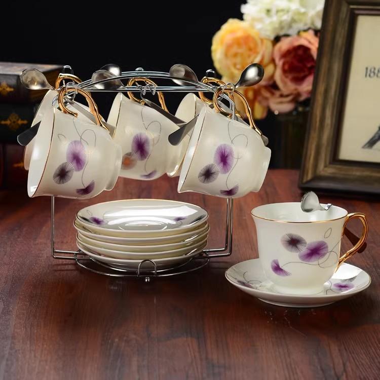 Gold/Silber Teetassen-Ausstellungsständer Modern Universeller Tassenhalter Praktischer Küchenbecher Wasserablaufgestell Heimorganisationsgestelle