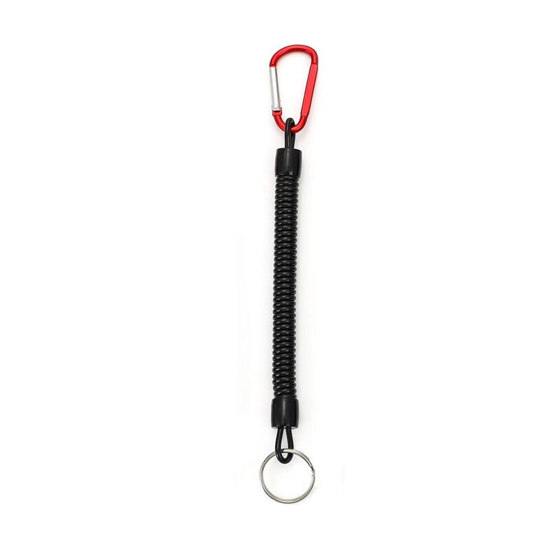 Tolex Medium Retractable Fishing Lanyard with Carabiner
