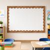 10m/Roll Bulletin Board Border Wood Grain Decorative Board Border Sticker  Classroom Decor