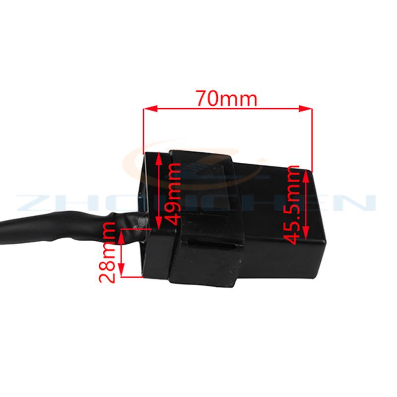 High Performance Digital CDI 7 Pin Ignition Motorcycle Modification Accessory Box Fits 250cc Engine ATV Dirt Bike