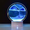 DynamicSand Lamp, Captivating Desk Decor, USB/Battery Operated Sand Art Lamp