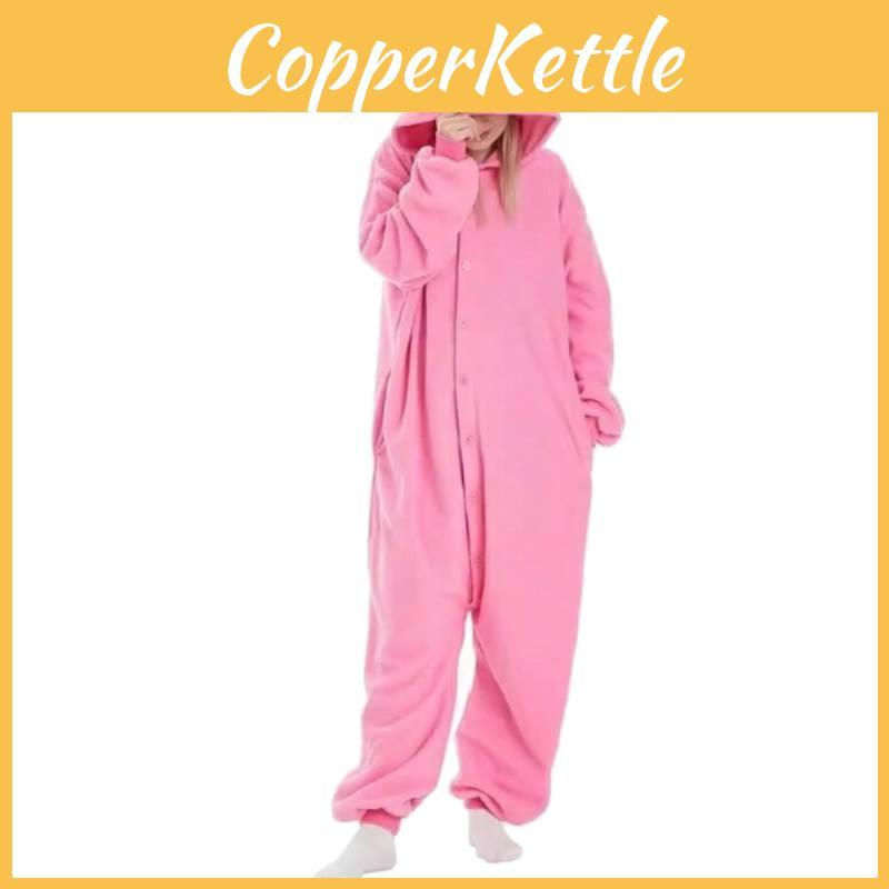 Cuter Cartoon Kirby Animal Jumpsuit Pajamas For Halloween Themed Party Up Dress