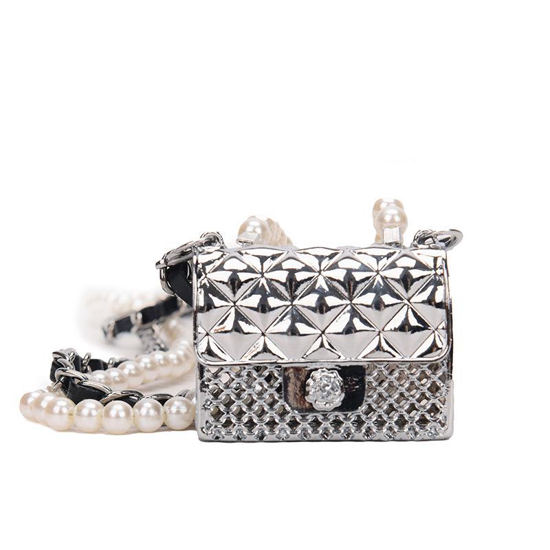 

New Style Women s High End and Fashionable Mini Quilted Bags with Chains
