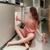 Simple New Pajamas Women's Summer Silk Suspender Shorts Loose Meat Cover Casual Personality Trendy Welfare