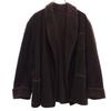 40s 50s Smoking Jacket Check Pattern Shawl Collar Jacket 48 Men's Used