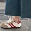 Retro Versatile Lightweight Flat-bottomed German Training Shoes for Women's Autumn 2025 New American Casual Board Shoes Trend