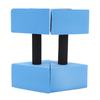 1 Pair Water Floating Dumbbell Triangle Chidren Swimming Teaching Aids for Kids Swimming Blue