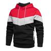 Men's Colorblock Casual Sports Hoodie for Fall/Winter
