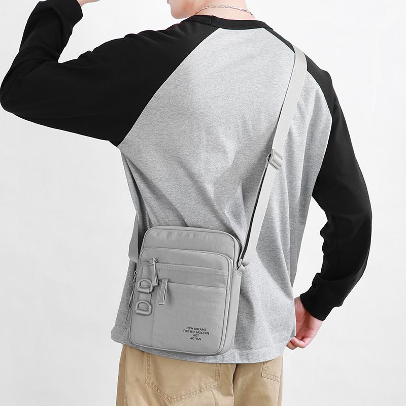 Fashion Unisex Style Shoulder Bag High Quality Crossbody Bag for Men Vintage Trends Design Men Messenger Bag