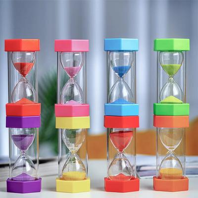 5-60 Minuten Sechseck Fall-Proof Sanduhr Sand Uhr Küche Timer Kinder Lernen Sanduhr Neue Handwerk Ornamente Geburtstag Präsentieren