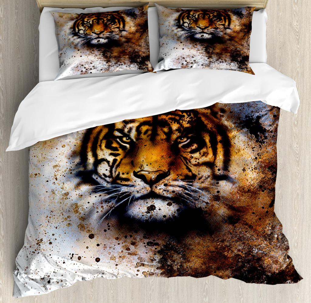 Luxury Duvet Cover and Pillowcase Digital Printing Star/moon/meteor Double Winter Quilt Cover Set Lantern Duvet Cover 1 Person