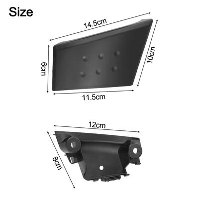 Interior Door Handle Cover and Bracket Compatible with For Toyota For Aygo For C1 For 107 Models from 2005 To 2014