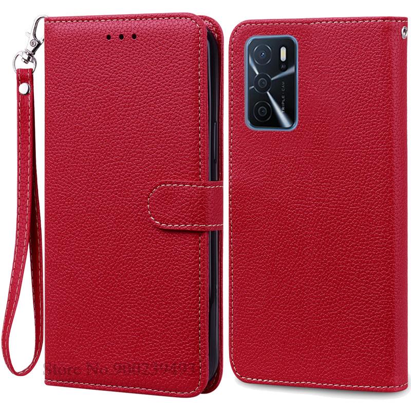 Pour OPPO A16 Étui Portefeuille à Rabat en Cuir Pour Oppo A16s Étui OppoA16 s CPH2269 CPH2271 Étui en Silicone Pour Oppo A16 A16s Housse