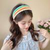 Soft and Comfortable Vintage Knitted Hair Hoops for Girls Daily Accessories
