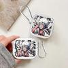 Custodie Trasparenti per Auricolari Cover Con Gancio Custodia Per Samsung Galaxy Buds 4 Pro 2Pro Live 3 FE 4Pro 2 3Pro Anime One Piece Luffy Zoro