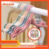 Portable Folding Wide Shoulder Clothes Hanger - Non-Marking, Lightweight, Multifunctional Drying Rack