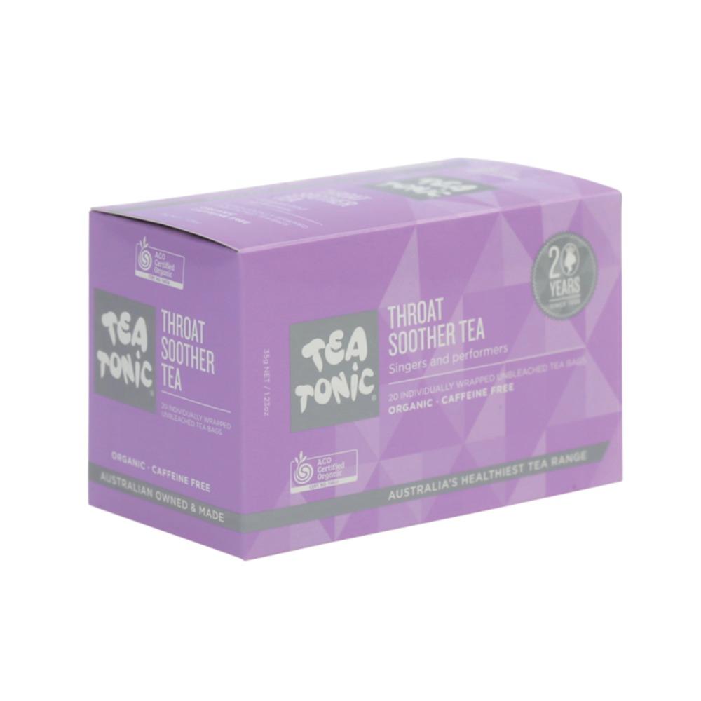 

Tea Tonic Throat Soother Tea x 20 Bags