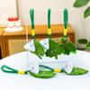 Cute Dragon Boat Festival Zongzi Keychain Plush Ornament