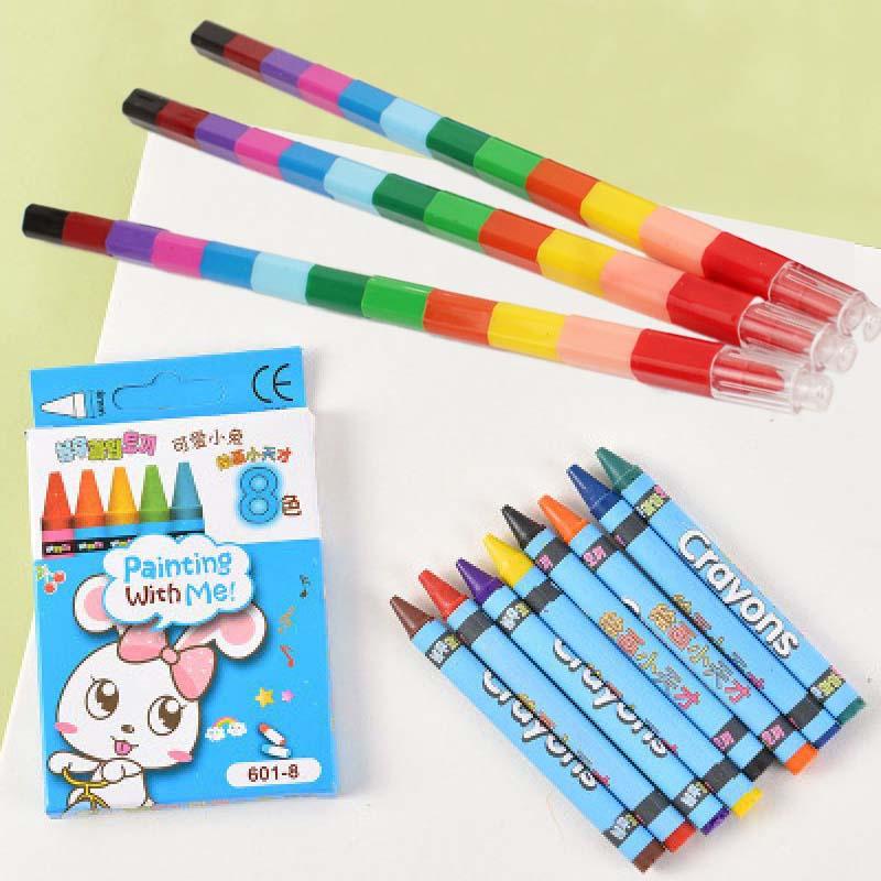 Crayon Marker Ball-point Pen Multiple Colors Drawing Pen for Paper Non-woven Canvas Painting School Art Classroom Supplies TMZ