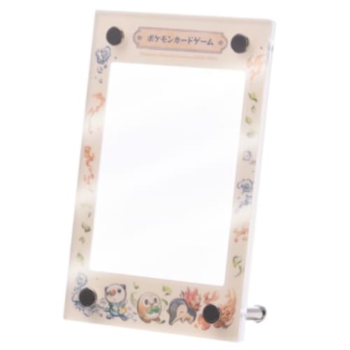 Pok?mon Card Game Display Frame: Rowlet, Cyndaquil, and Oshawott