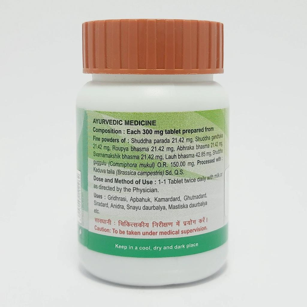 Patanjali Panchamrit Lauh Guggul 40gm