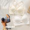 Underwear Women's Seamless Sexy Invisible New Thin Summer Cross Backless Large Neck Back Bra