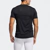 adidas TF Turf Ss Ftd Round Neck Sports Short Sleeve Black Men's GM5040