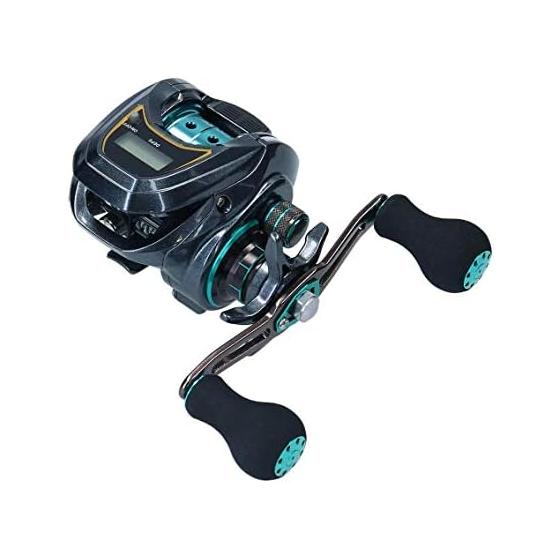 Мультипликаторная катушка DAIWA с счетчиком LIGHT SW X IC SS (правая/левая ручка)