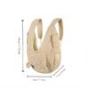 Soft Dog Carrier Cat Backpack Extra Large Capacity Pet Chest Bag Dog and Cat Outdoor Bag Waterproof and Wind Resistant Portable