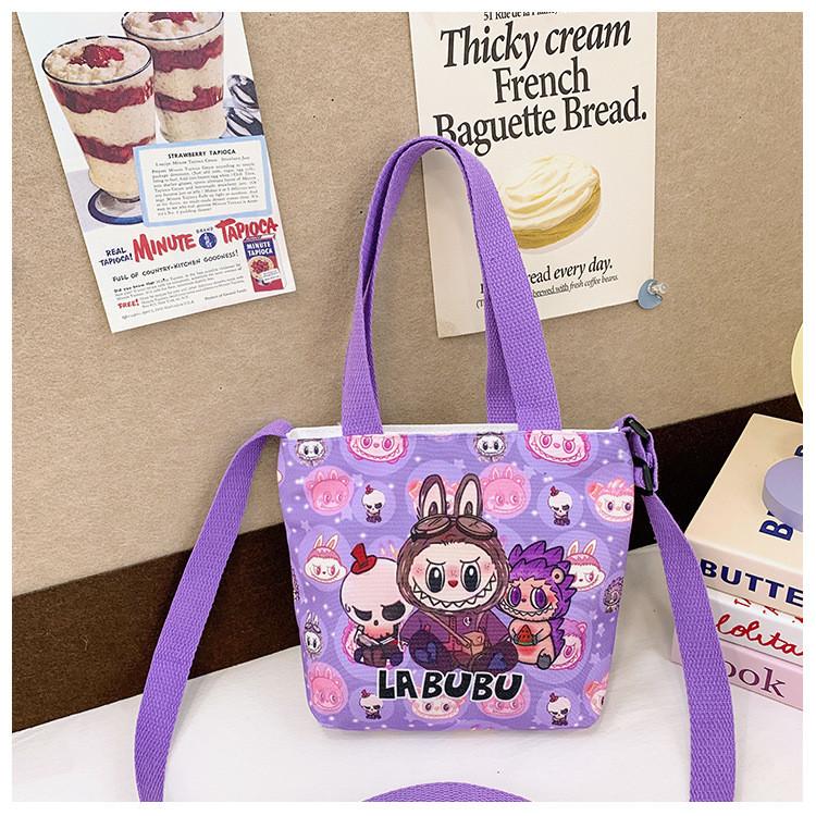 Cute Kids Shoulder Bag Fashionable Nylon Casual Cartoon Holder Snack
