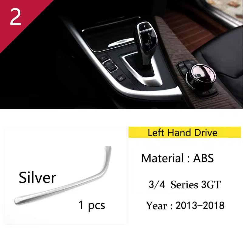 Für BMW 3 4er 3GT F30 F31 F32 Innenraum Handschuhfach Beifahrer Werkzeugkasten Zierleisten Pailletten Dekorabdeckung Zierleiste Auto Styling Zubehör