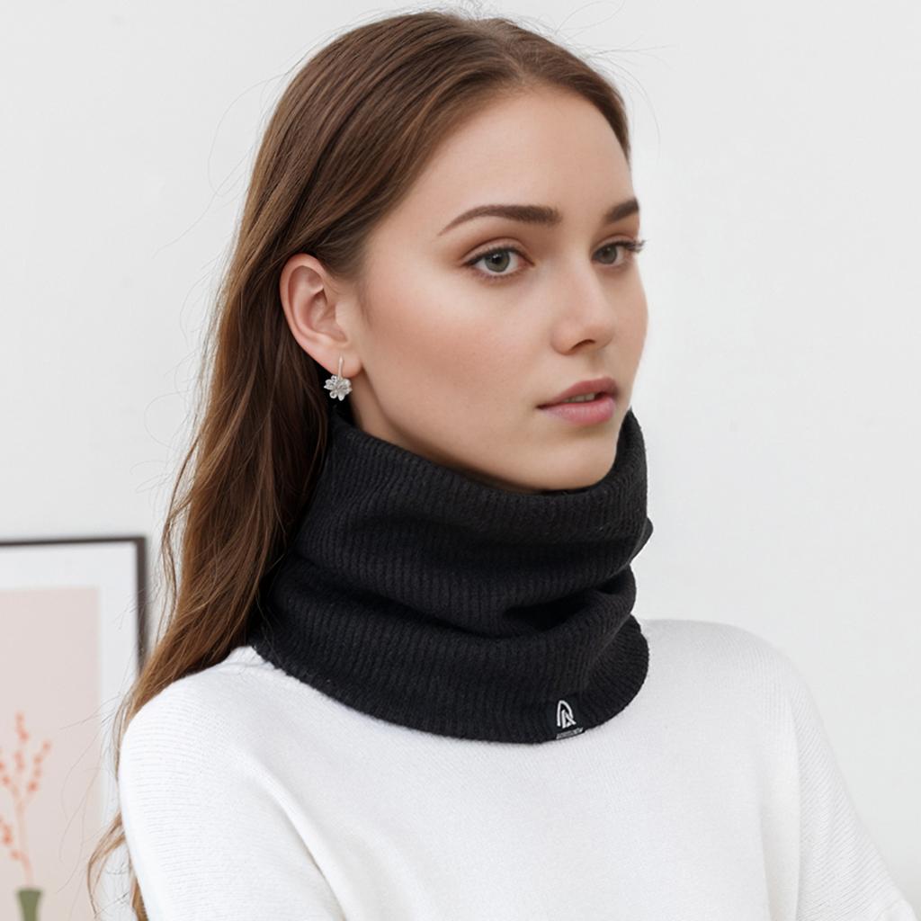 Perfect Match Detachable Knitted Turtleneck Fake Collar For Women Neck Warmer Autumn Winter Warm Cover Head Neck Knitting False Collar