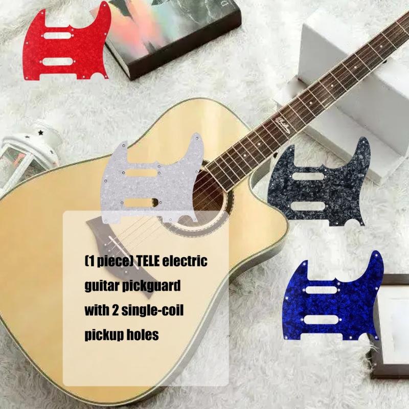 3Ply Scratchplate Musical Instrument Standard Mudguard Guitar Bass 6 Strings Model Guitar 8 Holes Guitar Bass Pickguard