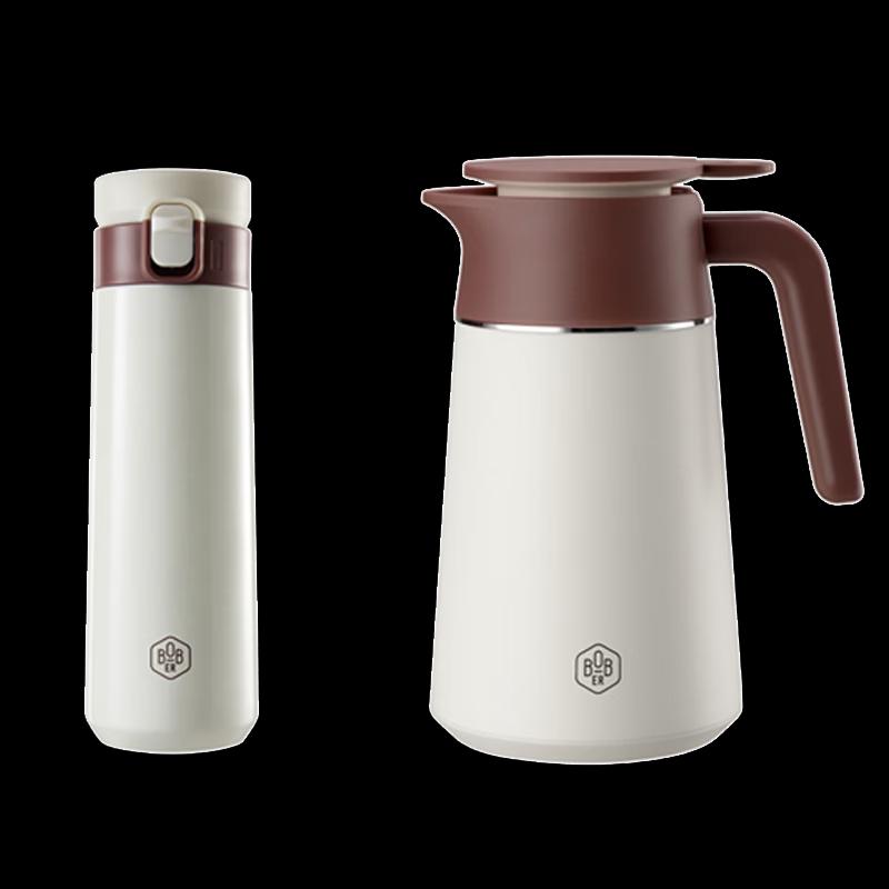 Baobao Insulated Pot and Mug Set Pot 1200mL + Mug 480mL